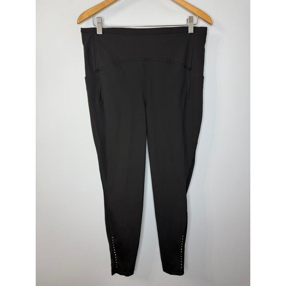 Lululemon Swift Speed High-Rise Tight 28" Black High Rise Women's Sz 12 - Picture 2 of 11